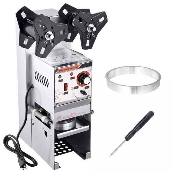 Запайщик пластиковой тары автоматический (стакан d70-90) WY-680 трейсилер Foodatlas